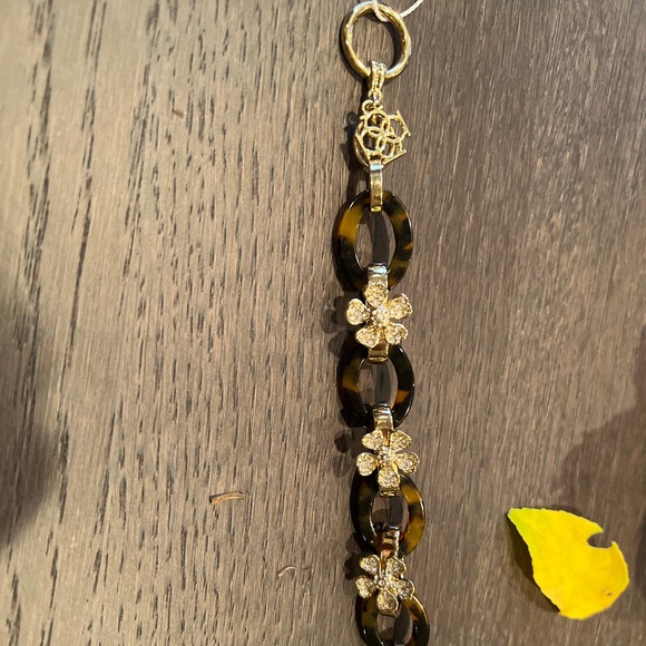 Ann Taylor Flower Link Bracelet - Picture 3 of 3